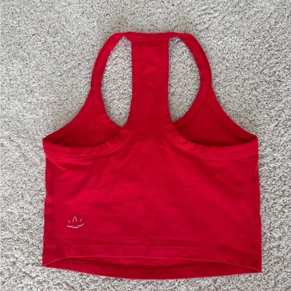 Beyond Yoga Spacedye Tank + Pocket Leggings, Candy Apple Red Matching Set,size S - Picture 9 of 11